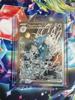 Kingdra EX 131 PokÃ©mon TCG Scarlet & Violet Black Star Promo Holo Card - Image 1