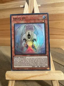 Yugioh Super Rare Angel O1 #EGO1-EN006 Near Mint or Better - Image 1
