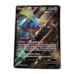 Pokemon TCG Zacian V TG21/TG30 Swsh10: Astral Radiance Trainer Gallery Holo NM - Image 1