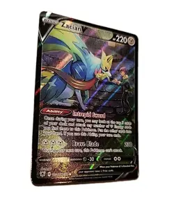 Pokemon TCG Zacian V TG21/TG30 Swsh10: Astral Radiance Trainer Gallery Holo NM - Image 3