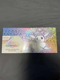 Pokemon TCG SV8.5 Prismatic Evolutions Super Premium Collection Box Sealed New - Image 1