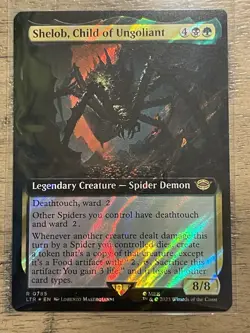Shelob, Child of Ungoliant - Legendary Creature Spider Demon Card - Image 1