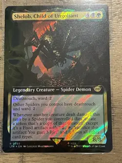 Shelob, Child of Ungoliant - Legendary Creature Spider Demon Card - Image 2