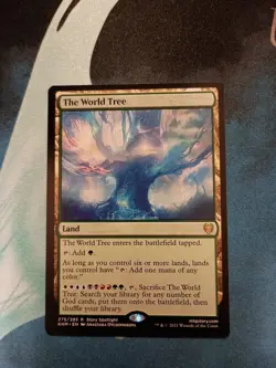 1x The World Tree - Kaldheim Rare - MTG NM - Image 1