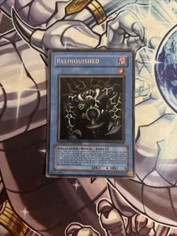 (SRH) Yugioh Relinquished MC1-EN003 Secret Rare Limited Edition VLP - Image 1