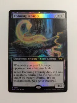 Enduring Tenacity (Extended Art) Duskmourn: House of Horror Foil 374 MtG - Image 1