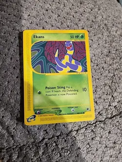 Pokemon TCG Ekans 108/165 Expedition Base Set Regular - Image 1