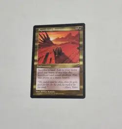 1x MTG Squandered Resources Visions Rare LP  - Image 1