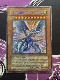 Yugioh Blue-Eyes Shining Dragon RP02-EN096 Secret Rare Unlimited Retro Pack 2 - Image 2