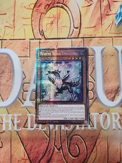 WHITE ROSE DRAGON MP25-EN038 Starlight Rare 1st Ed NM Yugioh  - Image 1