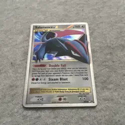 PokÃ©mon TCG Salamence LV.X Arceus Holo Card 98/99 Rare - Image 1