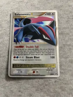 PokÃ©mon TCG Salamence LV.X Arceus Holo Card 98/99 Rare - Image 5