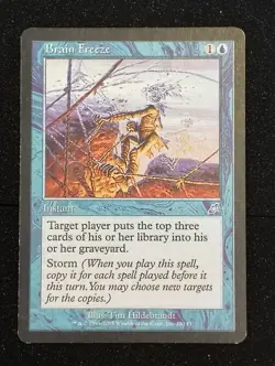 Brain Freeze 1x - Scourge - Magic the Gathering MTG - MP - Image 1