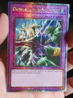 Yugioh Dimensional Prison RA04-EN132 Quarter Century Secret Rare 1st Edition NM - Image 6