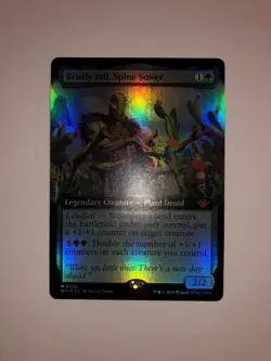MTG Bristly Bill, Spine Sower Extended Art Foil â€“ OTJ â€“ Never Played - Mint - Image 3