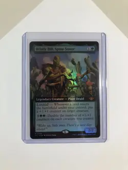 MTG Bristly Bill, Spine Sower Extended Art Foil â€“ OTJ â€“ Never Played - Mint - Image 9