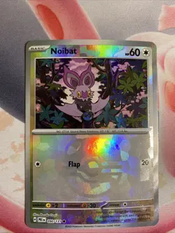 Noibat 090/131 Master Ball Reverse Holo Prismatic Evolutions Pokemon Card NM - Image 1