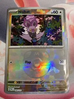 Noibat 090/131 Master Ball Reverse Holo Prismatic Evolutions Pokemon Card NM - Image 2