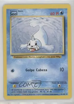 Seel Spanish Pokemon Base Set #41 1999 - Image 1