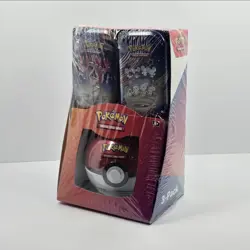 Brand New 3-Pack Sealed Pokemon TCG Paldean Fates Tin (2) and Poke Ball PokÃ©mon - Image 5