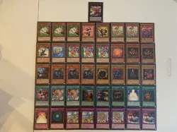 YUGIOH  Number 64: Ronin Raccoon Sandayu Deck 41 - Cards with BRAND NEW Sleeves - Image 3