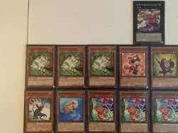 YUGIOH  Number 64: Ronin Raccoon Sandayu Deck 41 - Cards with BRAND NEW Sleeves - Image 6