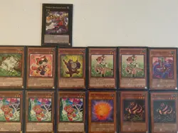 YUGIOH  Number 64: Ronin Raccoon Sandayu Deck 41 - Cards with BRAND NEW Sleeves - Image 7