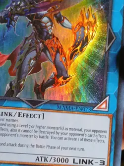 BLACK LUSTER OF CHAOS SOLDIER OF CHAOS  1ST ULTRA RARE MAMA-EN073 YUGIOH! - Image 5