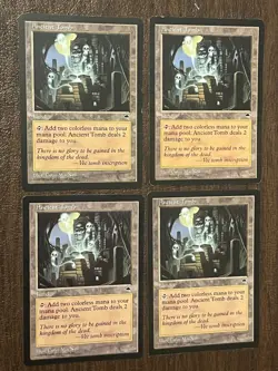 Ancient Tomb Tempest X 4 (Playset) Mtg - Image 1