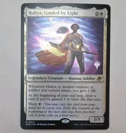 Haliya, Guided by Light Edge of Eternities MTG Magic The Gathering Promo Foil  - Image 1