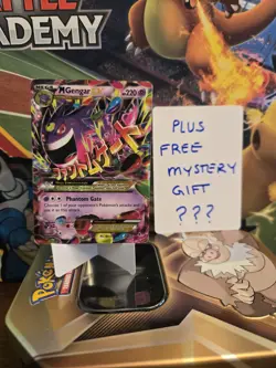 Pokemon TCG XY Phantom Forces M Gengar EX Ultra Rare Holo Card 35/119 MP Mega - Image 1