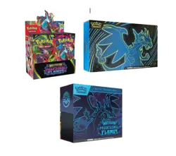 Pokemon TCG Mega Evolution Phantasmal Flames Combo Set (BBX + ETB +UPC) NEW - Image 5