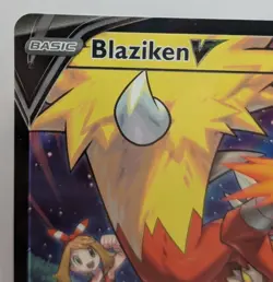Blaziken V TG14/TG30 Pokemon Sword & Shield Silver Tempest Trainer Gallery NM - Image 2