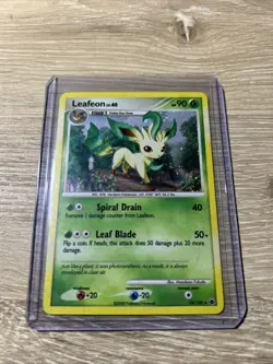 Leafeon Holo Rare Card Majestic Dawn 24/100 LP Pokemon TCG - Image 1