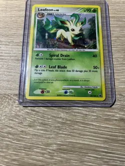 Leafeon Holo Rare Card Majestic Dawn 24/100 LP Pokemon TCG - Image 3