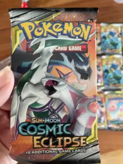 PokÃ©mon Trading Card Game Sun & Moon Cosmic Eclipse Booster Pack - Image 1