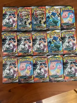 PokÃ©mon Trading Card Game Sun & Moon Cosmic Eclipse Booster Pack - Image 3