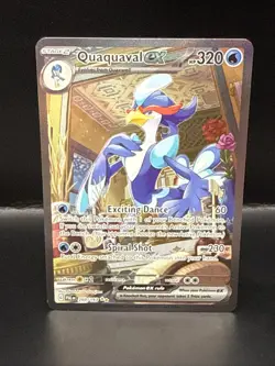 Pokemon Paldea Evolved Quaquaval ex 260/193 Special Illustration Rare - Image 1