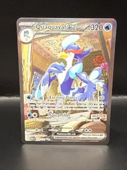 Pokemon Paldea Evolved Quaquaval ex 260/193 Special Illustration Rare - Image 2
