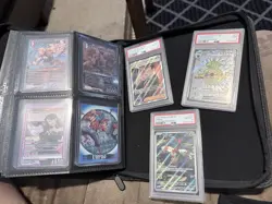 Full Art Illustration Rare Pokemon Card Binder Collection - Image 1
