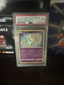 2017 Shining Mew Shiny Holo Pokemon #40/73 Sun&Moon Shining Legends PSA 9 - Image 1