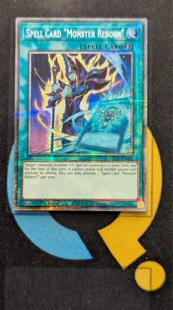 MP25-EN006 Spell Card ''Monster Reborn'' Starlight Rare 1st Edition YuGiOh Card - Image 1