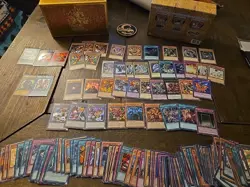 Yugi's Legendary  Decks Promo God Set Exodia WITH BOX Yugioh Plus Extras - Image 1