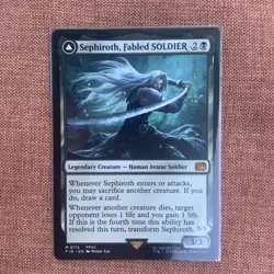 Sephiroth, Fabled SOLDIER MTG Final Fantasy Non-foil NM - Image 1
