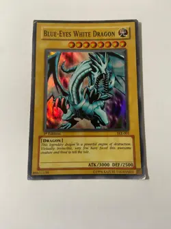 Yugioh Blue-Eyes White Dragon SKE-001 Super Rare 1st Edition - HP - Image 1