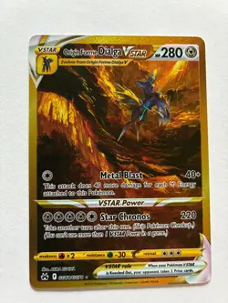Origin Forme Dialga VSTAR GG68/GG70 Crown Zenith Gold Secret Rare PokÃ©mon CARD - Image 1