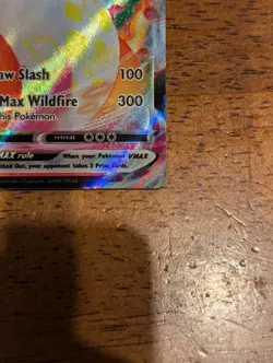 Pokemon Holo Charizard VMAX Darkness Ablaze Ultra Rare Full Art 020/189 NM Card - Image 4