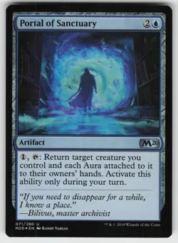 Portal of Sanctuary Foil U Core Set 2020 71 MTG - Image 1