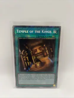 YUGIOH x1 MP25-EN017 TEMPLE OF THE KINGS - STARLIGHT RARE 1st EDITION - Image 1