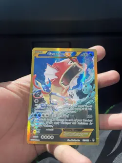 2016 Pokemon Gyarados EX (Secret) 123/122 Breakpoint Holo Card  - Image 1
